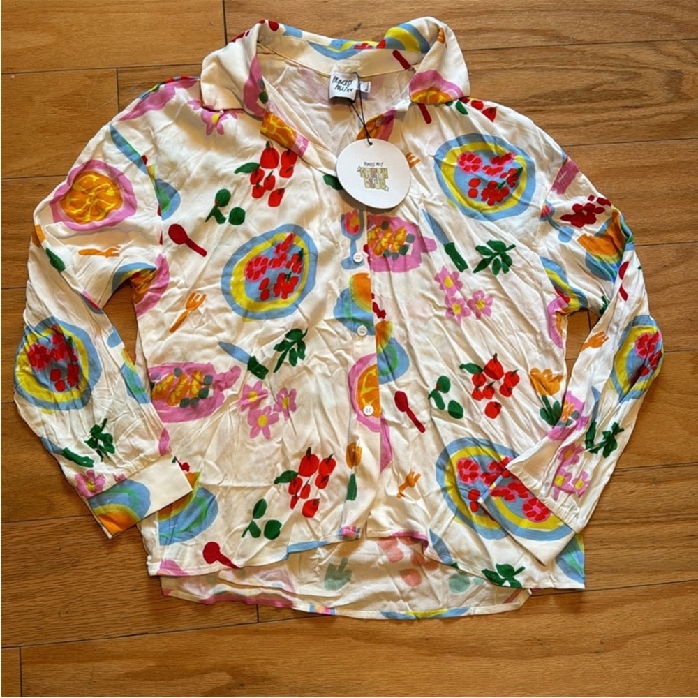 Princess Polly Multicolor Graphic Shirt - Picture 3 of 5